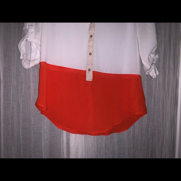 Two tone Mid length Top - Picture 4 of 5